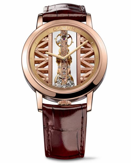 Cheap Corum Golden Bridge Round 43 B113/03010 - 113.900.55/0F02 GG55R watch for sale